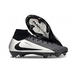 Nike Zoom Mercurial Superfly10 Elite FG Noir Argent