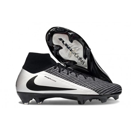 Nike Zoom Mercurial Superfly10 Elite FG Noir Argent