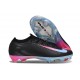 Nike Air Zoom Mercurial Vapor 16 Elite FG Noir Bleu Rose