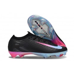 Nike Air Zoom Mercurial Vapor 16 Elite FG Noir Bleu Rose