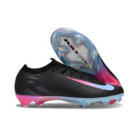 Nike Air Zoom Mercurial Vapor 16 Elite FG Noir Bleu Rose