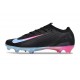 Nike Air Zoom Mercurial Vapor 16 Elite FG Noir Bleu Rose