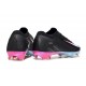 Nike Air Zoom Mercurial Vapor 16 Elite FG Noir Bleu Rose