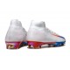 Nike Air Zoom Mercurial Superfly X Elite FG Blanc Rouge Bleu