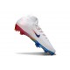 Nike Air Zoom Mercurial Superfly X Elite FG Blanc Rouge Bleu