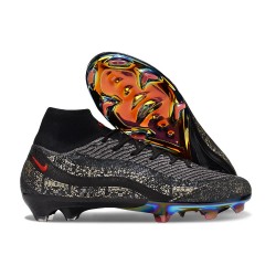 Nike Air Zoom Mercurial Superfly X Elite FG AM95 Noir