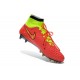 Nike Chaussures de football Magista Obra pour terrain sec rouge