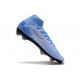 Nike Air Zoom Mercurial Superfly X Elite FG Bleu Rouge