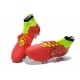 Nike Chaussures de football Magista Obra pour terrain sec rouge