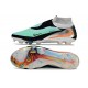 Chaussure de football Nike Phantom 6 High Elite FG Turquoise Chrome Noir