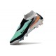 Chaussure de football Nike Phantom 6 High Elite FG Turquoise Chrome Noir