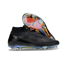 Chaussure de football Nike Phantom 6 High Elite FG Noir