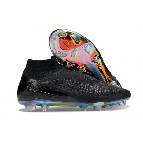 Chaussure de football Nike Phantom 6 High Elite FG Noir