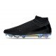 Chaussure de football Nike Phantom 6 High Elite FG Noir