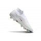 Chaussure de football Nike Phantom 6 High Elite FG Blanc