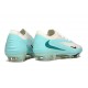 Crampons Nike Phantom 6 Low Elite FG Blanc Bleu