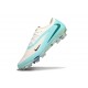 Crampons Nike Phantom 6 Low Elite FG Blanc Bleu