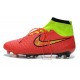 Nike Chaussures de football Magista Obra pour terrain sec rouge