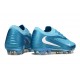 Crampons Nike Phantom 6 Low Elite FG Bleu