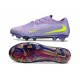 Crampons Nike Phantom 6 Low Elite FG Violet Jaune