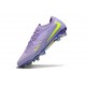 Crampons Nike Phantom 6 Low Elite FG Violet Jaune