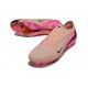 Crampons Nike Phantom 6 Low Elite FG Rose Noir