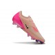 Crampons Nike Phantom 6 Low Elite FG Rose Noir