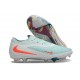 Crampons Nike Phantom 6 Low Elite FG Vert Blanc Orange