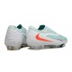 Crampons Nike Phantom 6 Low Elite FG Vert Blanc Orange