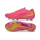 Crampons Nike Phantom 6 Low Elite FG Rose Jaune