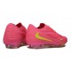 Crampons Nike Phantom 6 Low Elite FG Rose Jaune