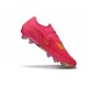Crampons Nike Phantom 6 Low Elite FG Rose Jaune