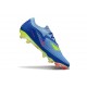 Crampons Nike Phantom 6 Low Elite FG Bleu Jaune