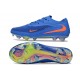 Crampons Nike Phantom 6 Low Elite FG Bleu Orange