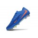 Crampons Nike Phantom 6 Low Elite FG Bleu Orange