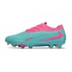 Crampons Nike Phantom 6 Low Elite FG Bleu Rose
