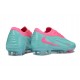 Crampons Nike Phantom 6 Low Elite FG Bleu Rose