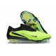 Crampons Nike Phantom 6 Low Elite FG Vert Noir