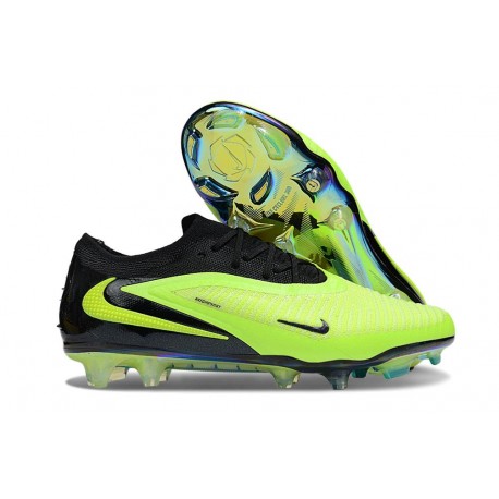 Crampons Nike Phantom 6 Low Elite FG Vert Noir