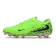 Crampons Nike Phantom 6 Low Elite FG Vert Noir