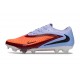 Crampons Nike Phantom 6 Low Elite FG Niebieski Czerwony