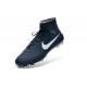 Nike Chaussures de football Magista Obra pour terrain sec foncé bleu