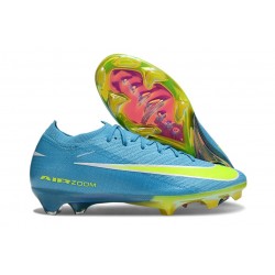 Chaussures Nike Mercurial Vapor XVI Elite FG Bleu Volt