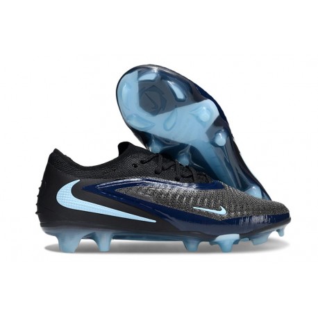 Crampons Nike Phantom 6 Low Elite FG Noir Bleu