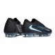 Crampons Nike Phantom 6 Low Elite FG Noir Bleu