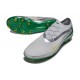 Crampons Nike Phantom 6 Low Elite FG Blanc Argnet Vert