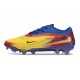 Crampons Nike Phantom 6 Low Elite FG Jaune Bleu Rouge Or