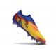 Crampons Nike Phantom 6 Low Elite FG Jaune Bleu Rouge Or