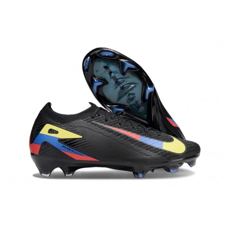 Chaussures Nike Mercurial Vapor XVI Elite FG Noir Coloré