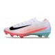 Chaussures Nike Mercurial Vapor XVI Elite FG Blanc Noir Bleu Rouge